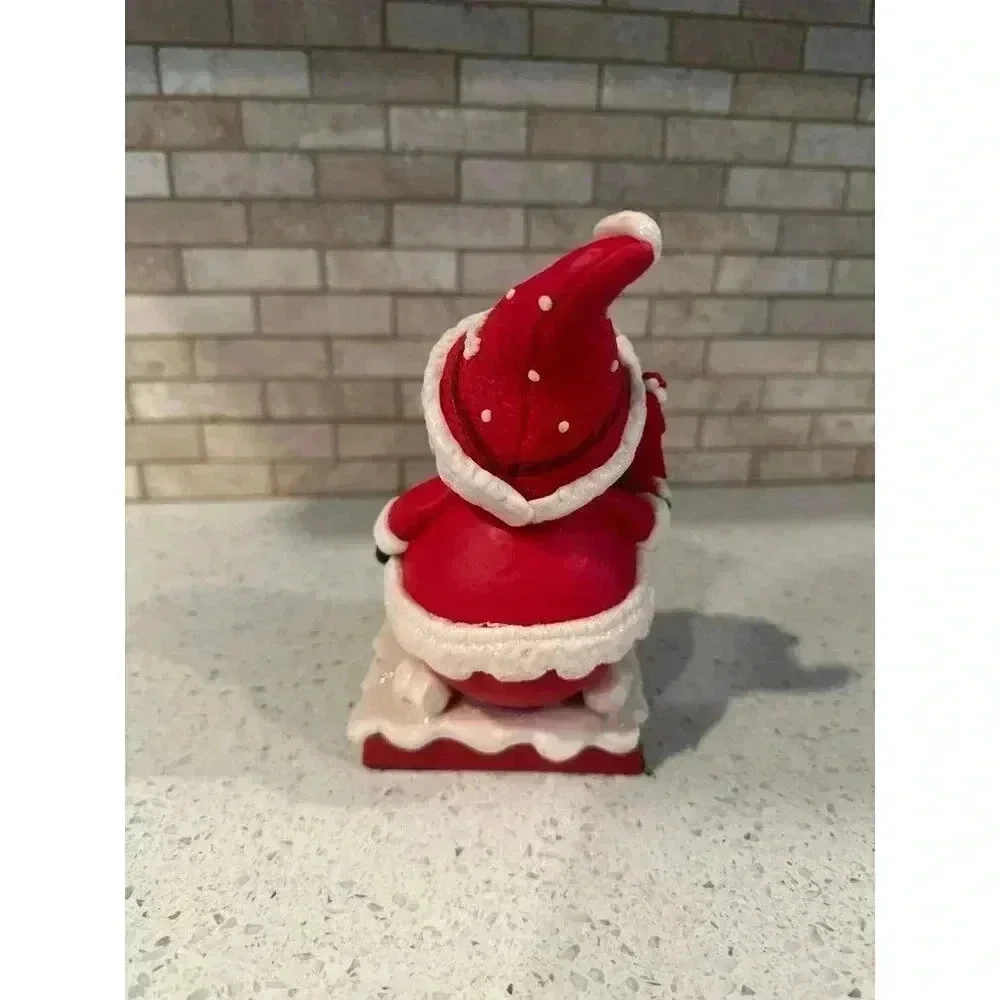 Claydough Santa Claus Stocking Holder Stocking Hanger Christmas‎